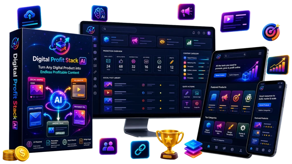Digital Profit Stack AI Sales Page